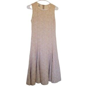 Gregory Parkinson Sepia Blossom Cascade Lace Dress - Size Small - Anthropologie